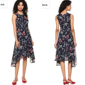 Tommy Hilfiger Women's Chiffon High Low Dress